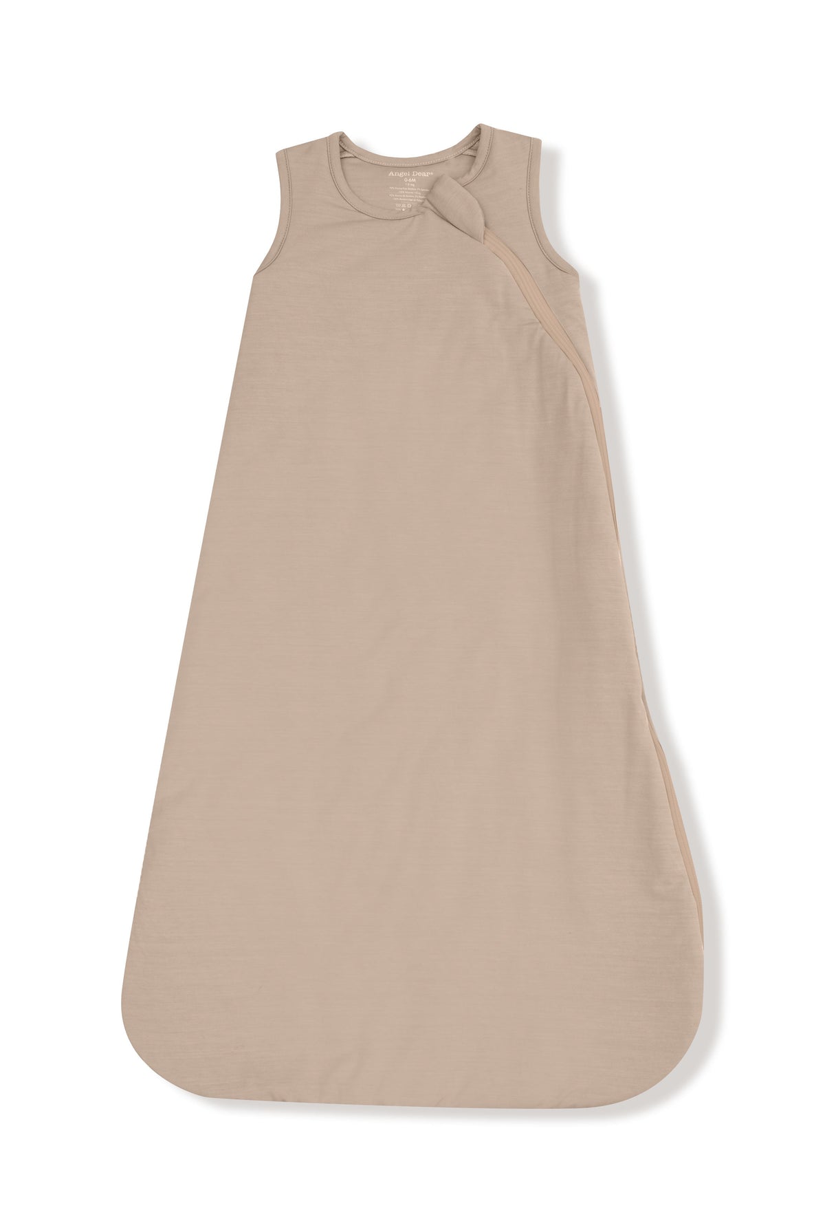 Smoke gray bamboo sleep bag by Angel Dear for babies 0-6 months