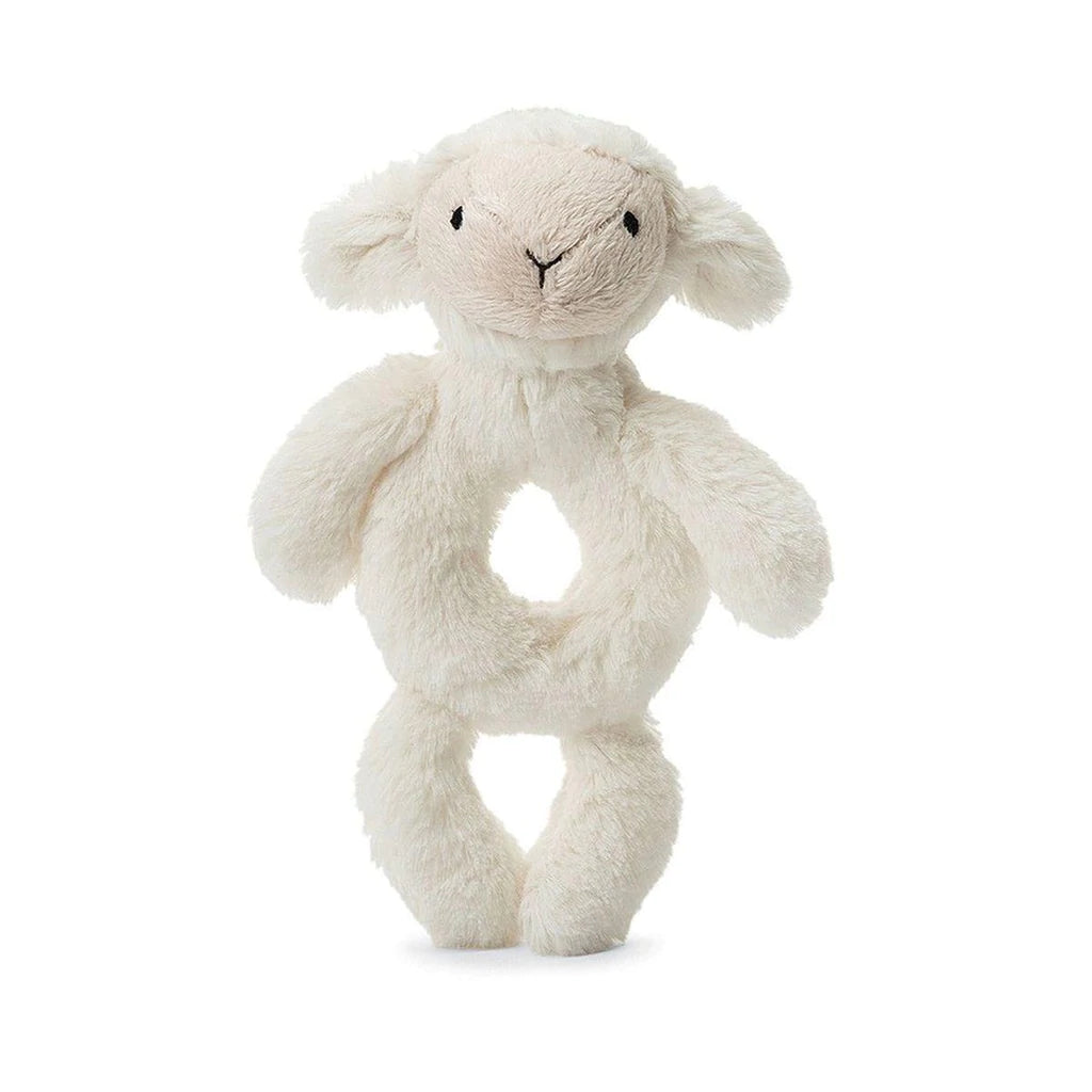 jellycat, bashful lamb ring rattle, jellycat retailer, baby gift