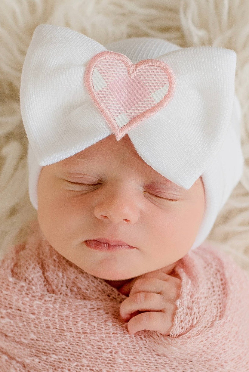 newborn hospital hat, baby beanie, girl hospital hat, newborn photo prop