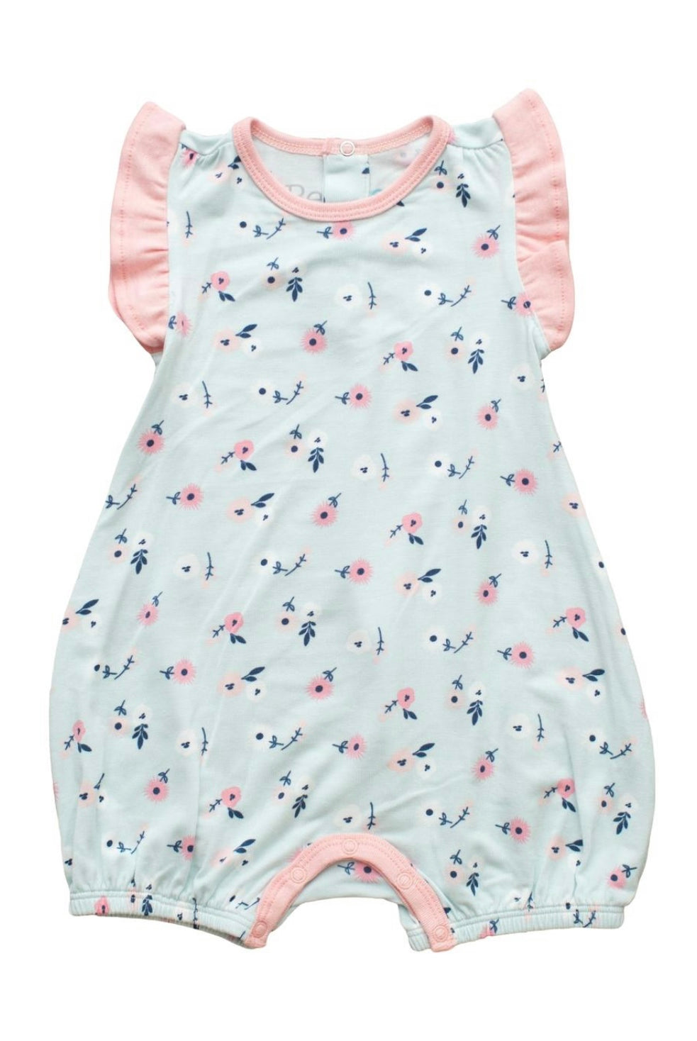 spring bloom romper, baby girl bubble, cute baby girl clothing, bestaroo, best baby boutique