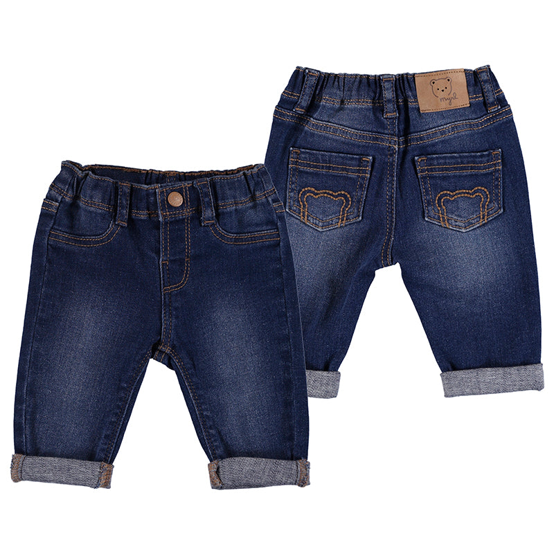 mayoral, denim pants, baby boy clothinng, cute baby clothes, jeans for baby, baby boy jeans, baby gift, best baby boutique