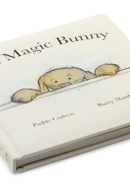 jellycat, the magic bunny, board book, jellycat retailer
