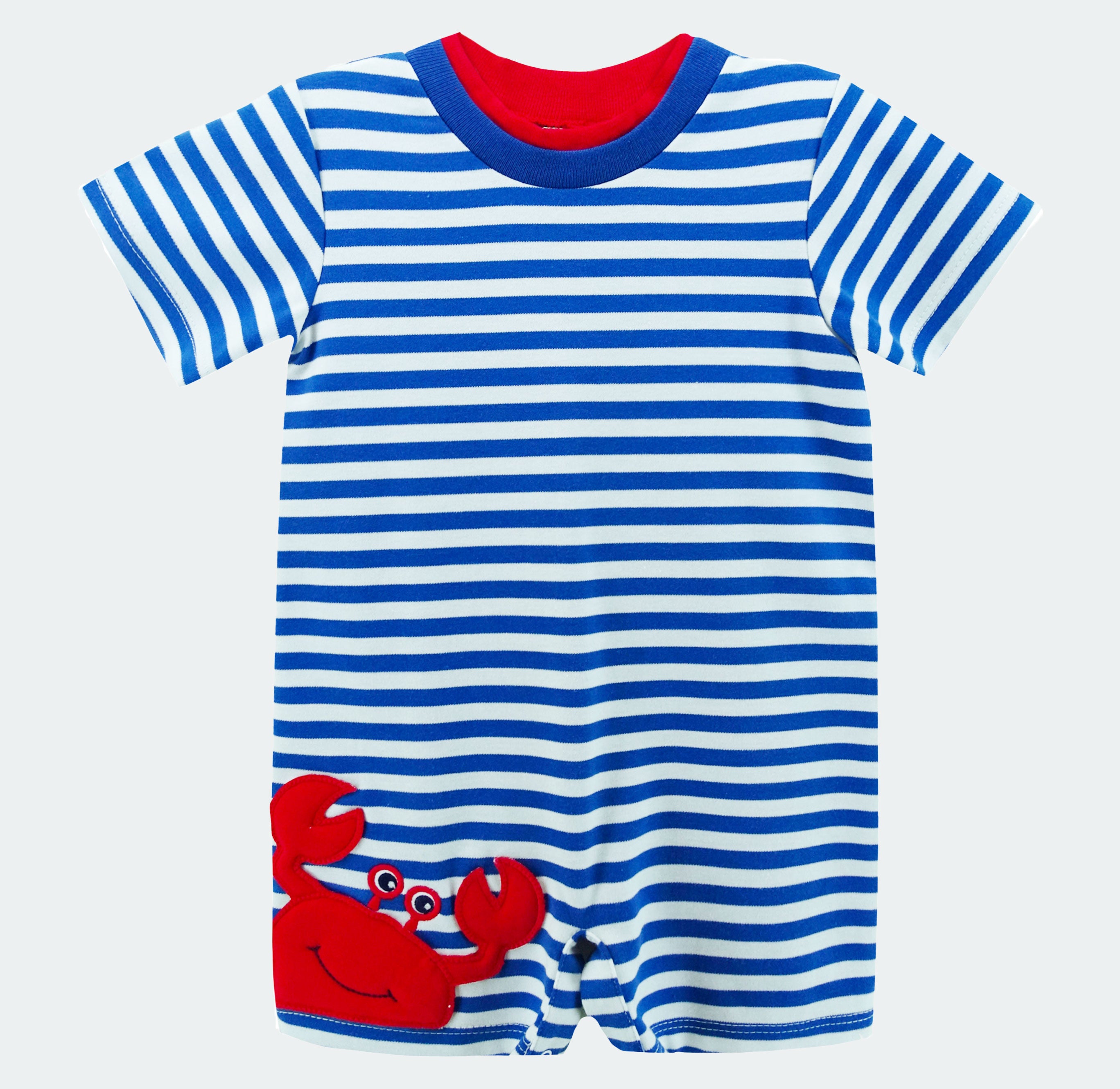 zuccini kids, crab romper, cute boy clothing, baby gift, best baby store