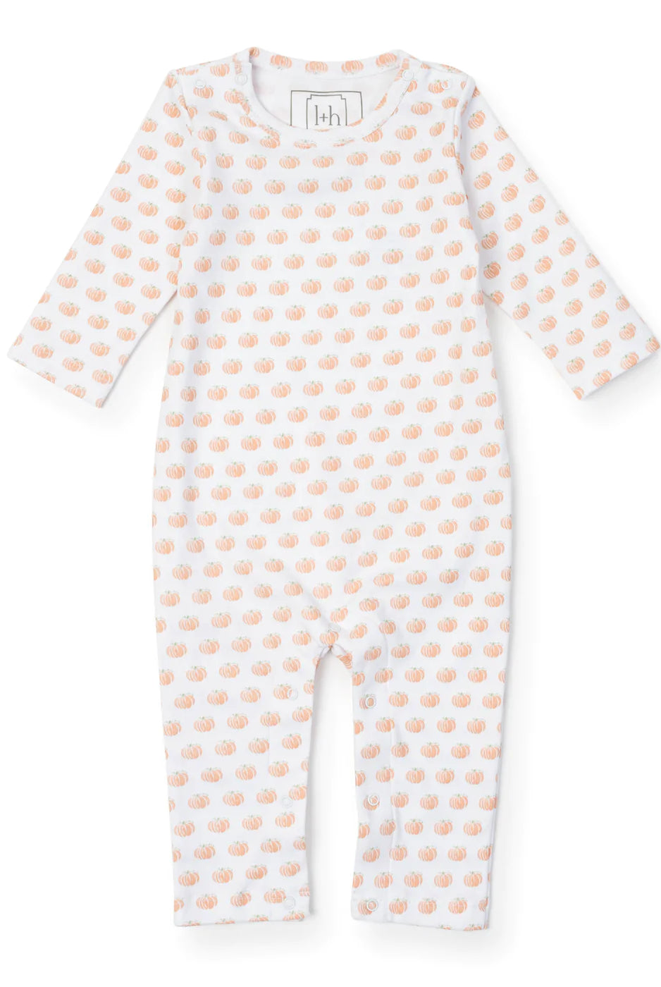 lila and hayes, thompson romper, pumpkin patch outfit, baby clothing