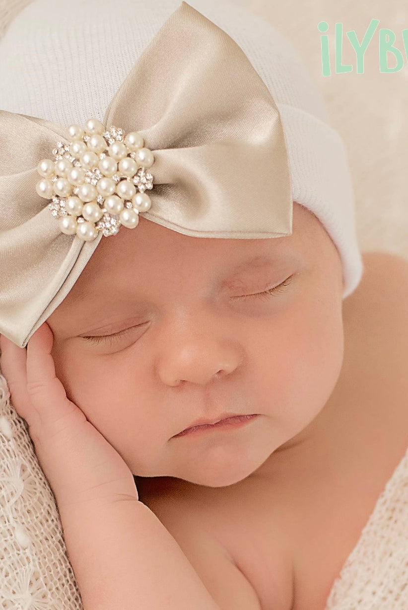 newborn hospital hat, baby hospital beanie, newborn photography, baby boutique, upscale baby boutique, cute as buttons baby shop, newborn gift, baby gift