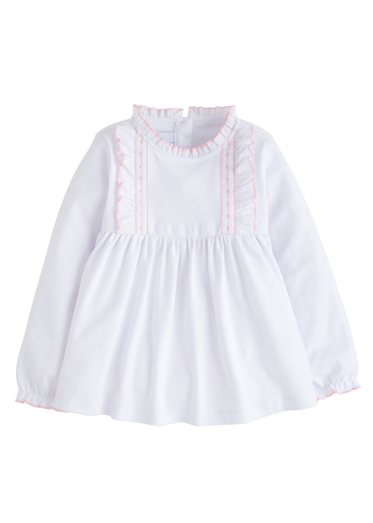 little english, noel blouse, toddler girl clothing, little english retailer, cute toddler girl tops