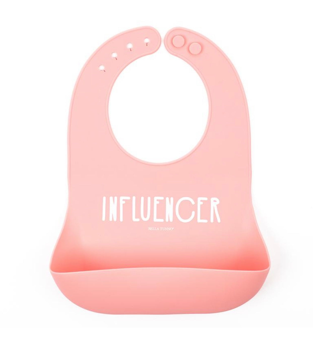 influencer bib, silicone bib, baby bib, bella tunno, baby gift, baby feeding, wonder bib,