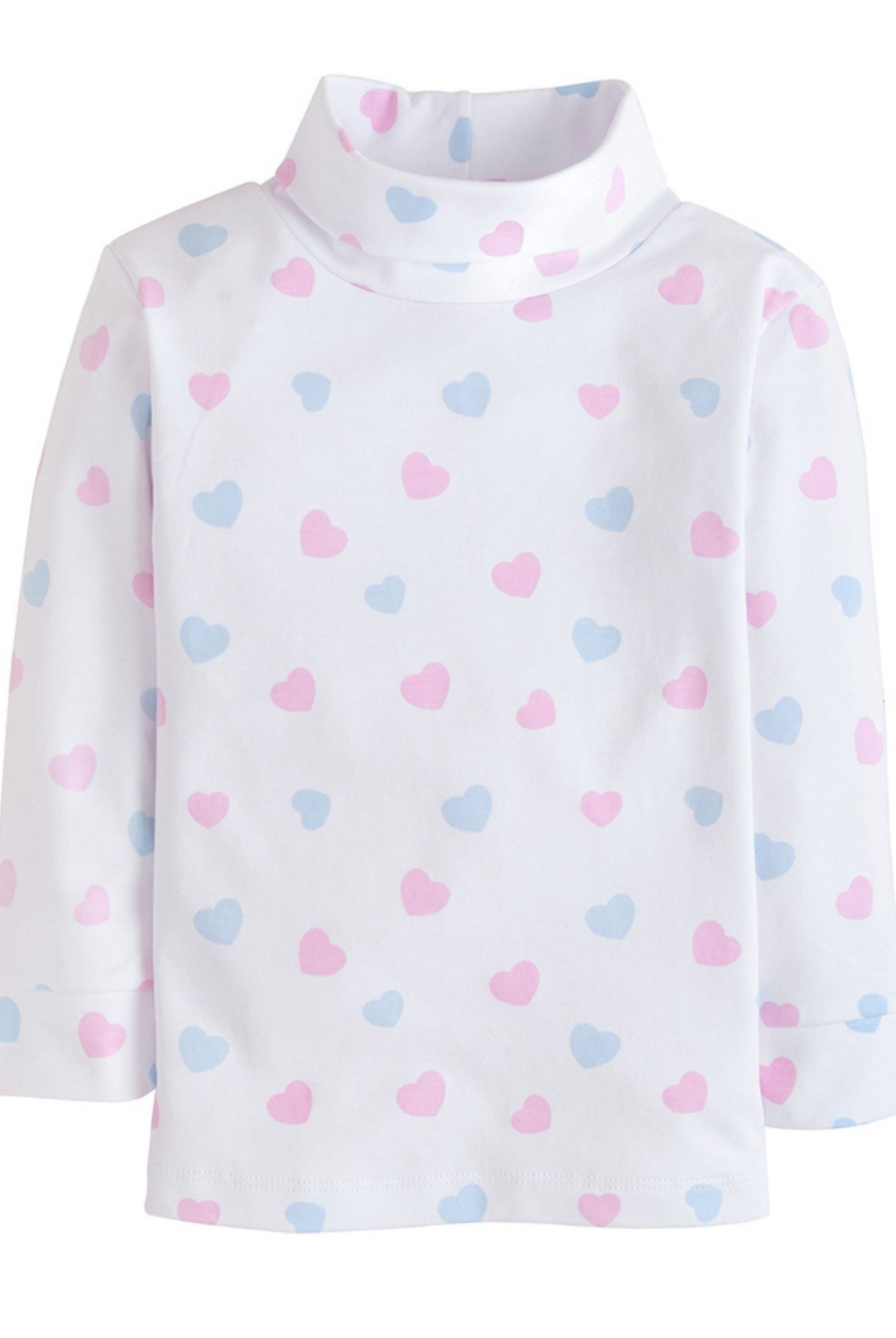 little english, heart turtleneck, baby girl clothing, classic childrens clothing, toddler girl clothing, best baby boutique, hearts turtleneck,
