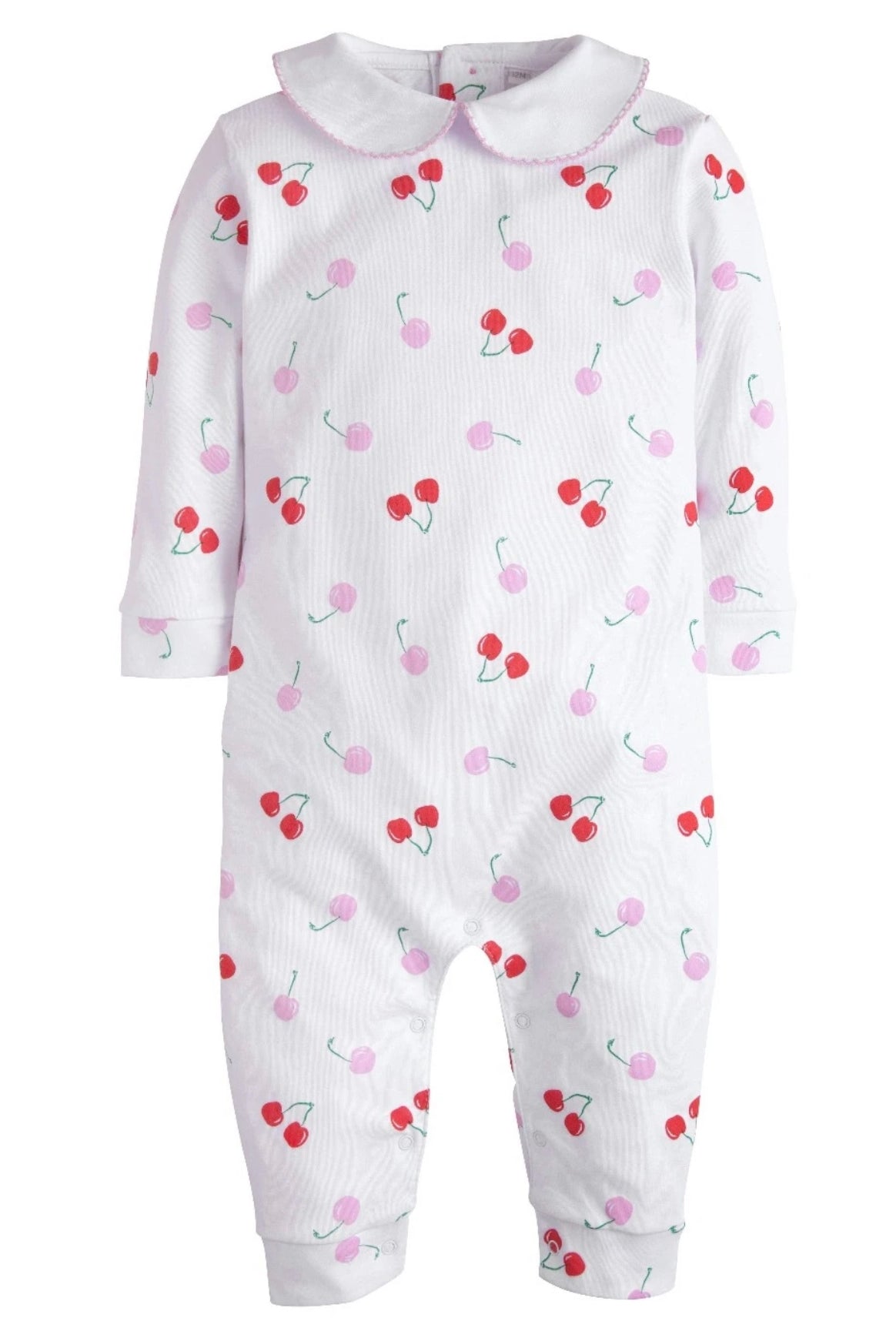 little english, cherry romper, cherry playsuit, classic childrens clothing, best baby boutique, baby gift, baby clothing