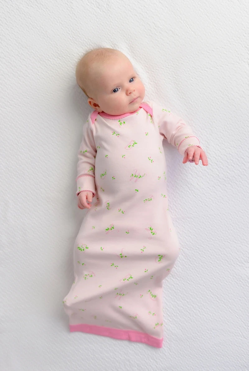 tbbc, linden hall letters, sadler sack, baby gown