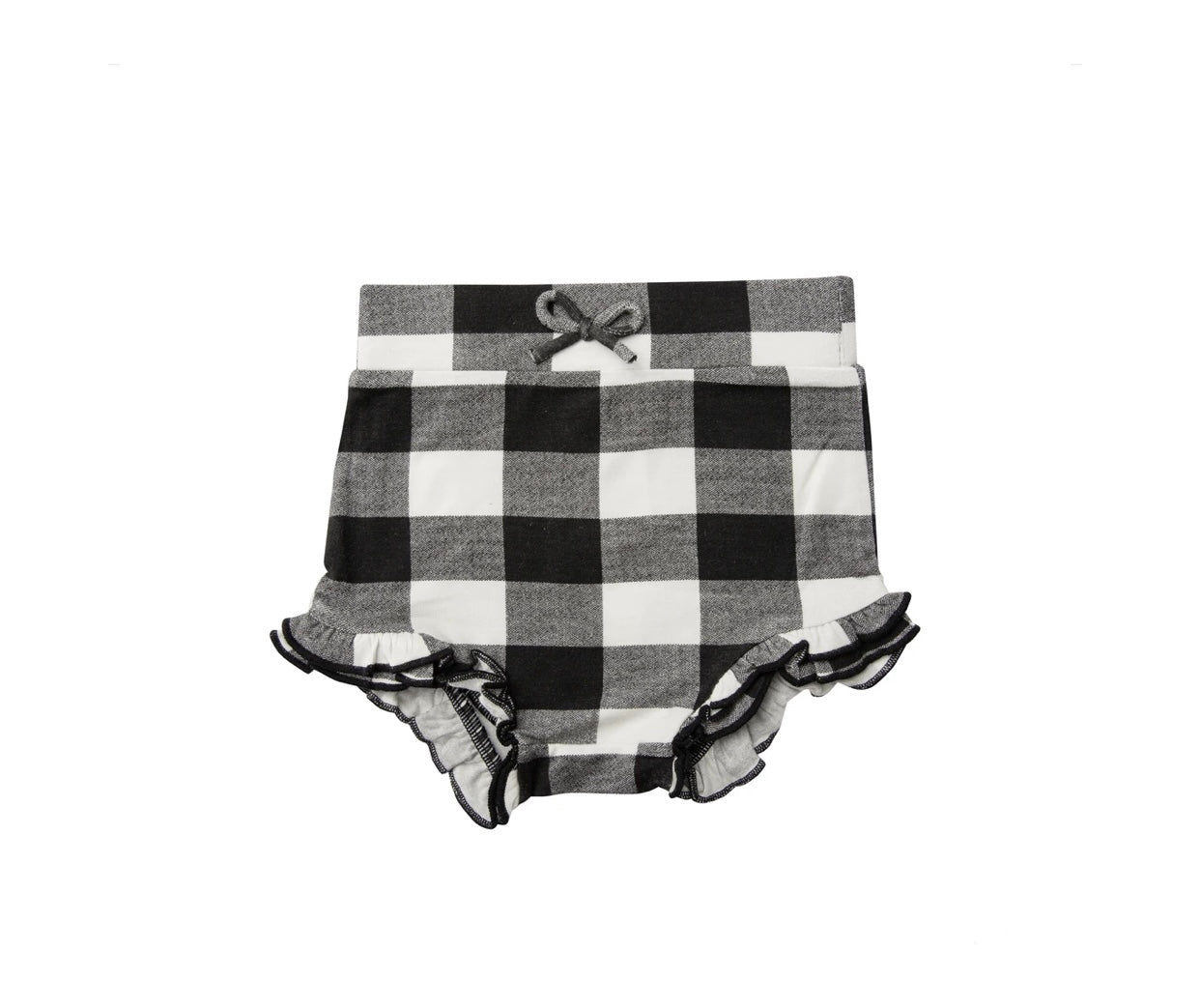 angel dear, high waisted shorts, baby girl clothing, buffalo plaid, newborn baby clothing, beat baby boutique, angel dear