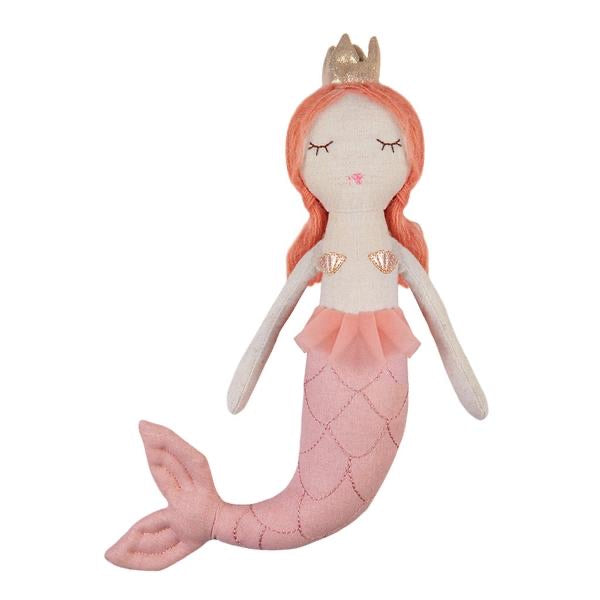 mermaid doll, melody the mermaid, girl plush toy,