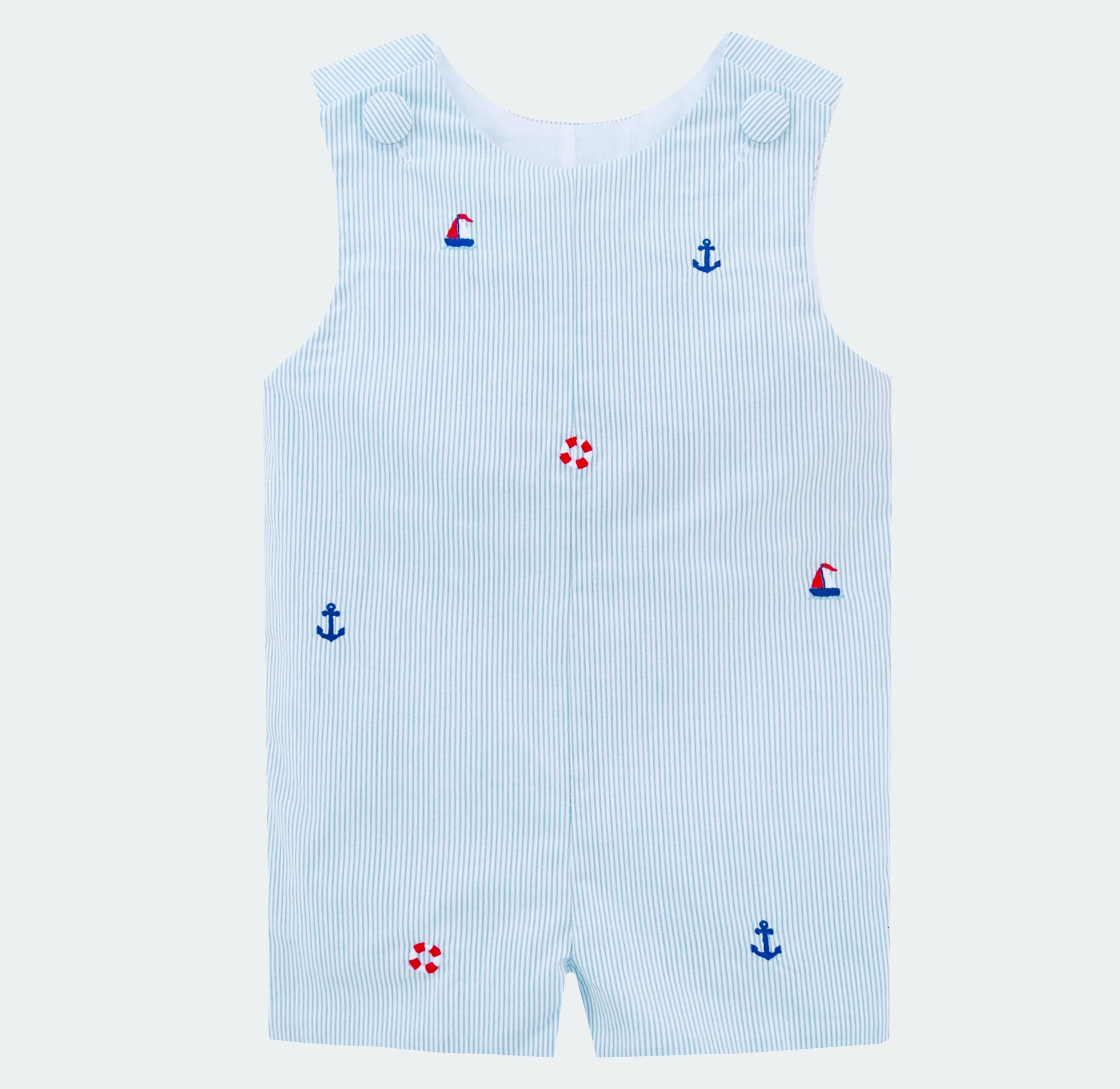 zuccini kids, shortall, nautical boy clotbinng, anchor boy outfit, cute boy clothes, baby gift