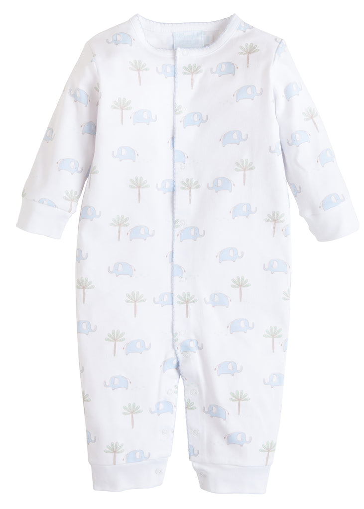 little english, elephant printed romper, baby gift, cute boy clothes, little english retailer 