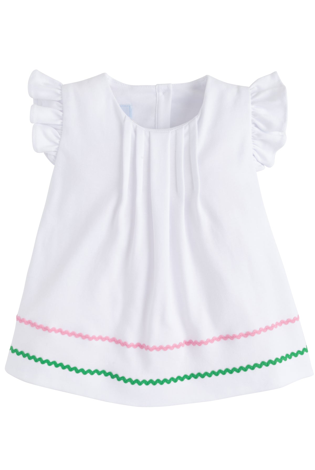 little english, pleated flutter top, little english retailet, cute girl clothing