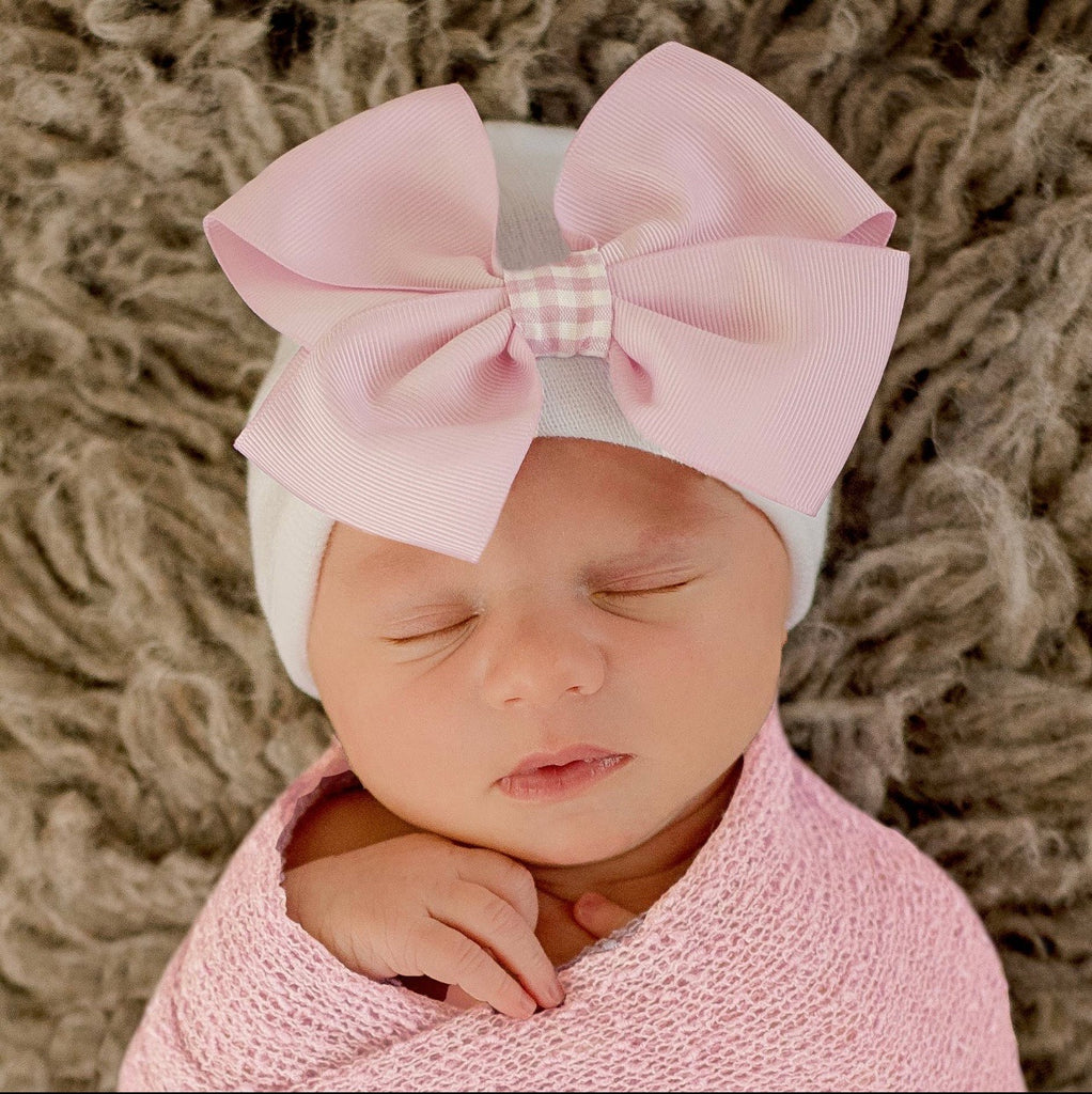 newborn hospital hat, newborn photo prop, newborn photography, baby girl newborn hat, best baby boutique, baby beanie, baby hat, hospital hat