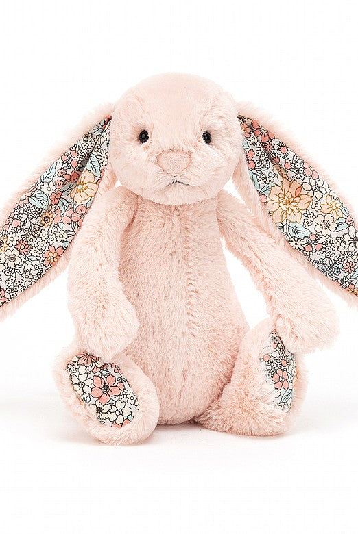 jellycat, blossom blush bunny medium, bunny plush toy, jellycat bunny, jellycat retailer