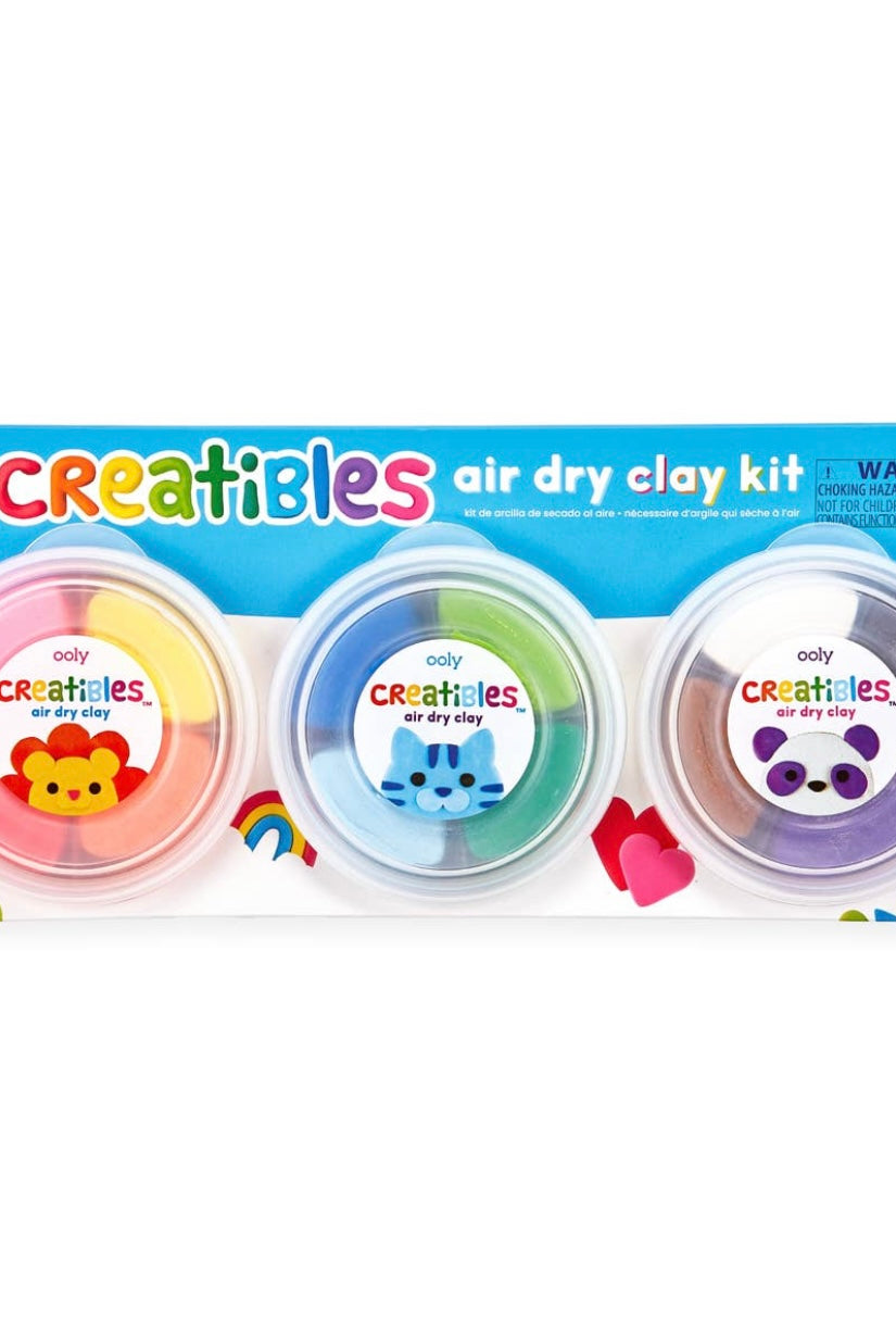 ooly, air sry clay kit, creatibles clay kit, arts and crafts for kids, clay kit, activity set for kids, stocking stuffer, best baby boutique