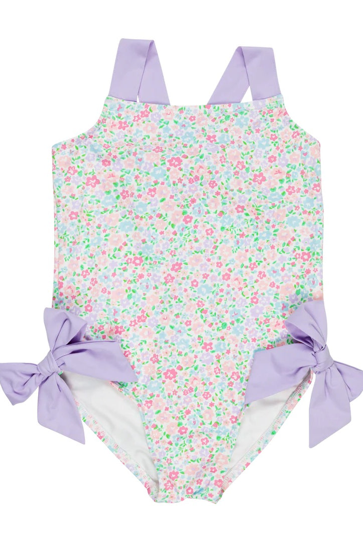 tbbc, the beaufort bonnet company, mountain brook mini floral, best baby boutique, cute girl swimwear, laguna beach bathing suit