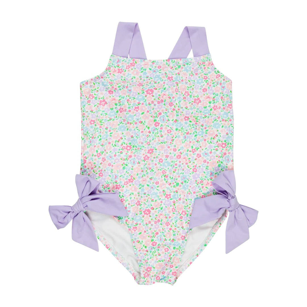 tbbc, the beaufort bonnet company, mountain brook mini floral, best baby boutique, cute girl swimwear, laguna beach bathing suit