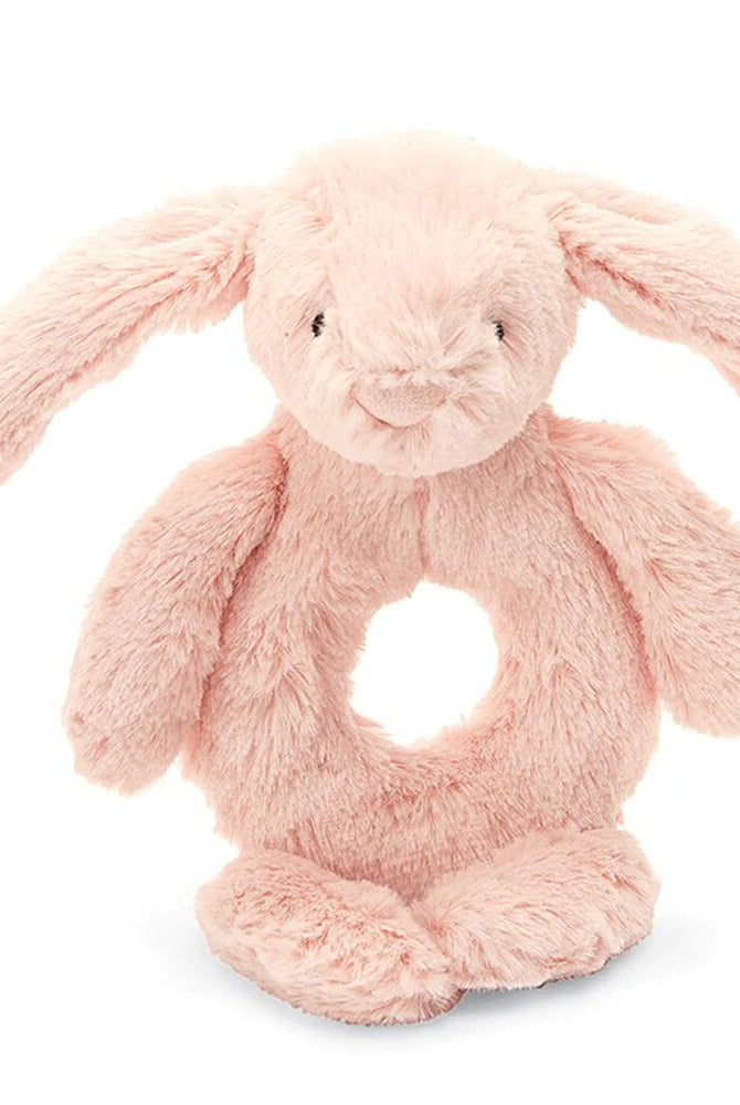 Jellycat, ring rattle, blush bunny ring rattle, Jellycat retailer