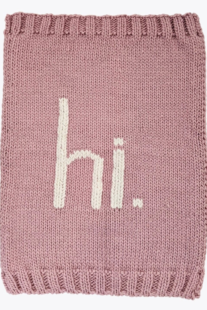 Hi. Rosy Pink Knit Blanket,hi knit baby blanket, newborn hopsital pic blanket, baby blanket, cute newborn photo ideas