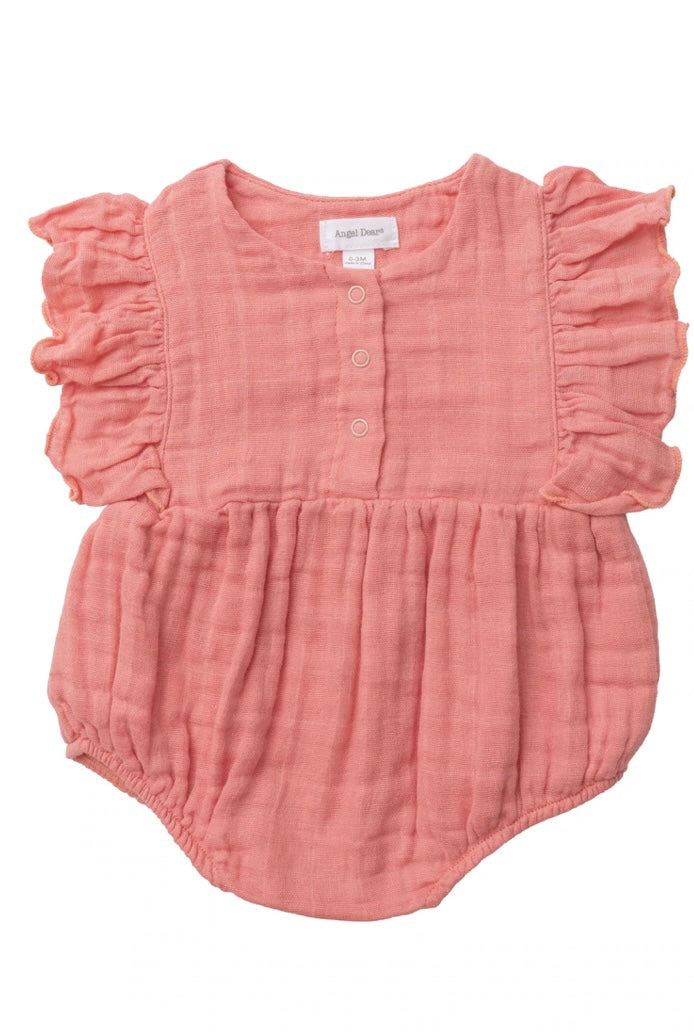 angel dear, muslimnsunsuit, ruffle bubble, cute baby girl clothing