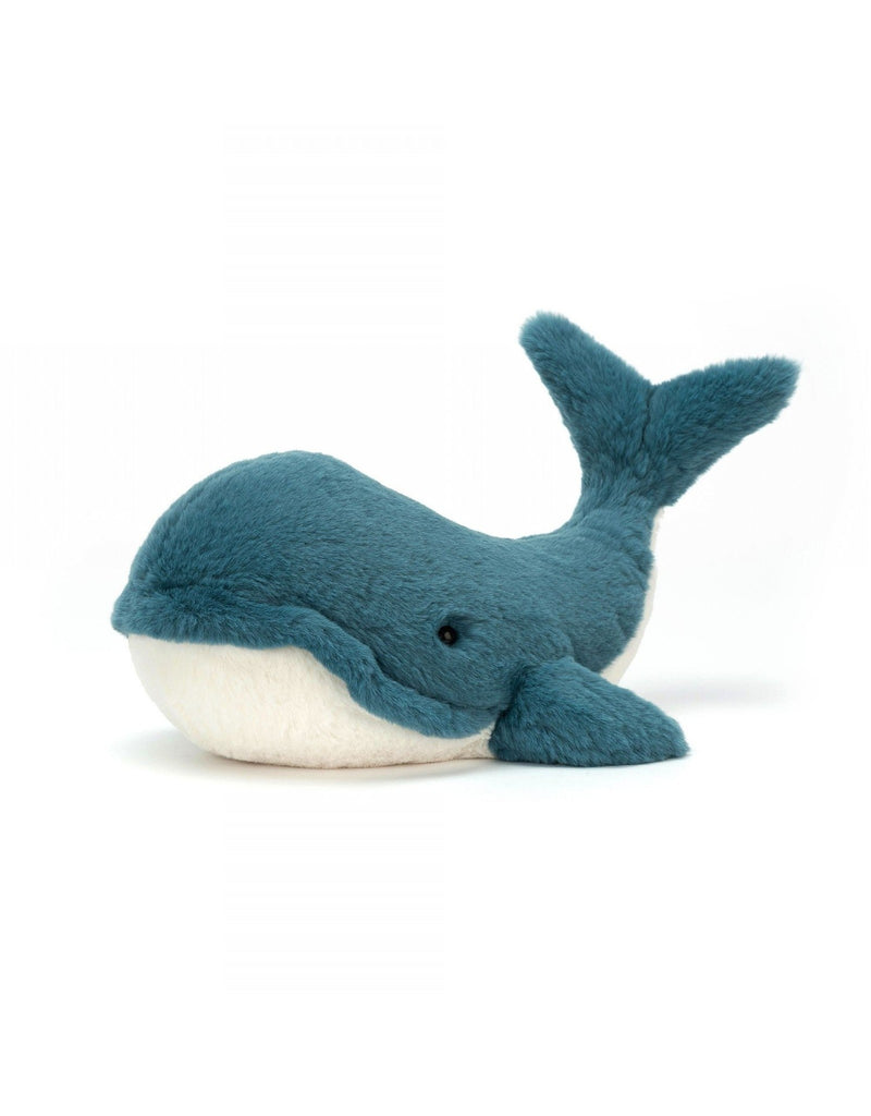 jellycat, wally whale medium, whale plush toy, baby gift
