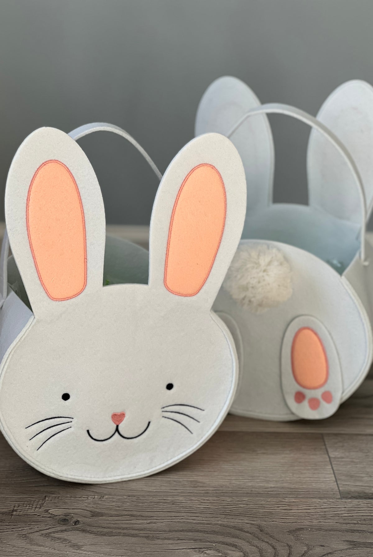 Personalized Easter basket, bunny easter basket, easter basket, easter ideas, bunny ears, cute basket, best baby boutique, monogrammed easter basket, personalized easter basket