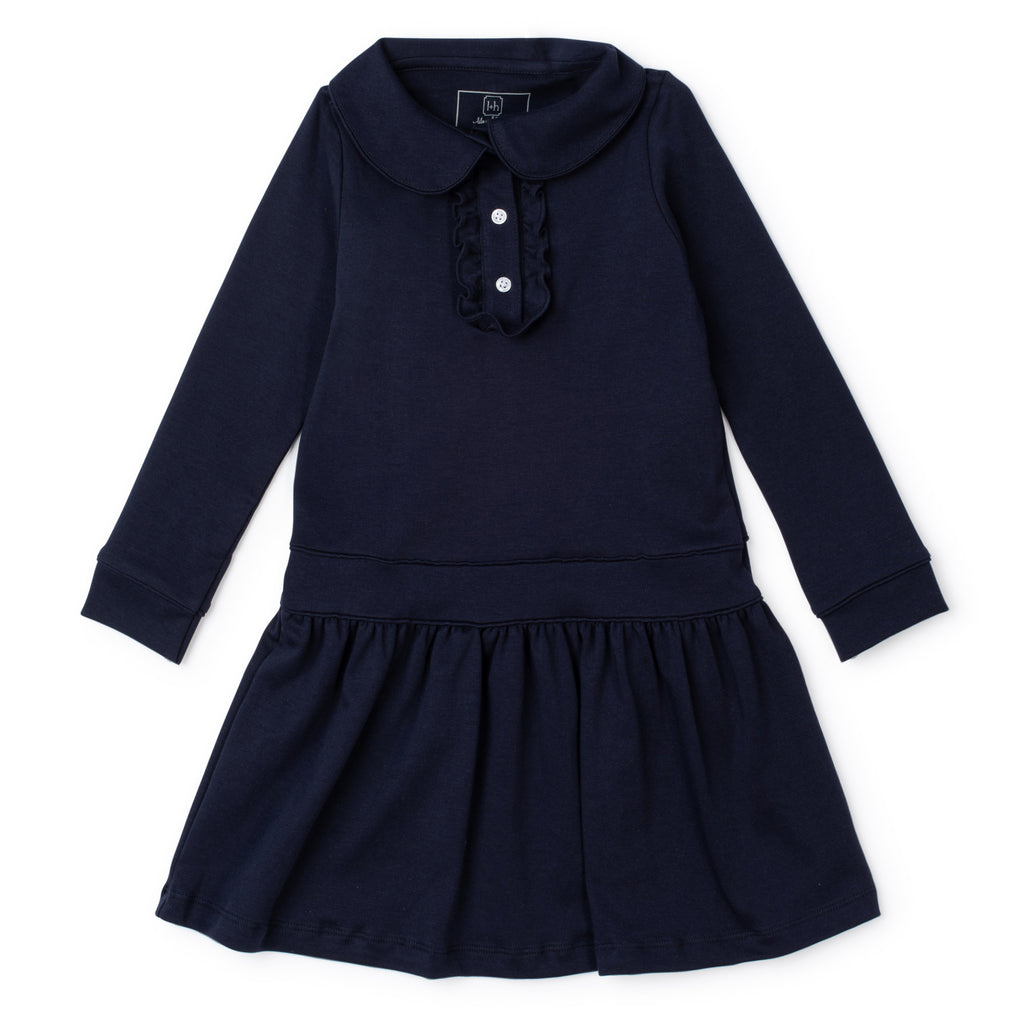lila and hayes, hattie dress, navy dress for back to school