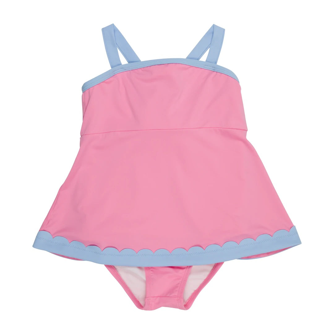 Girls' Sanctuary Scallop One-Piece Swimsuit by The Beaufort Bonnet Company