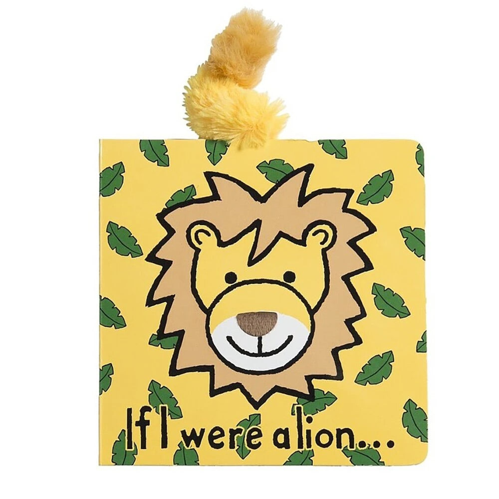 jellycat, if i were a lion, board book, baby gift, best baby boutique, baby plush toy, jellycat retailer