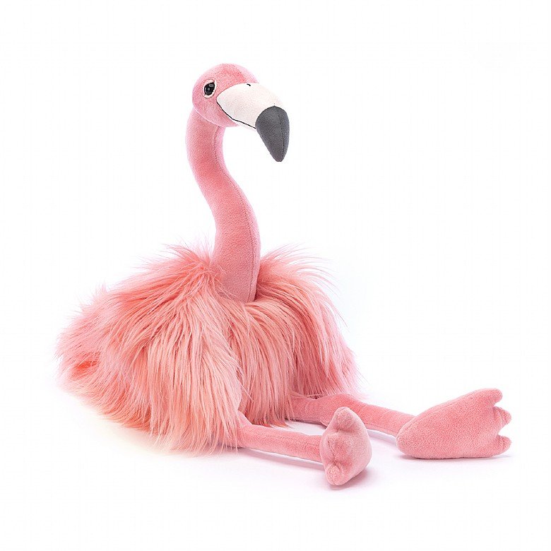 rosario flamingo, jellycat tetailer, flamingo plush toy, baby gift, flamingo, jellycat, best baby boutique