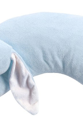 bunny pillow, curved bunny pillow, monogrammed baby goft, nursing pillow