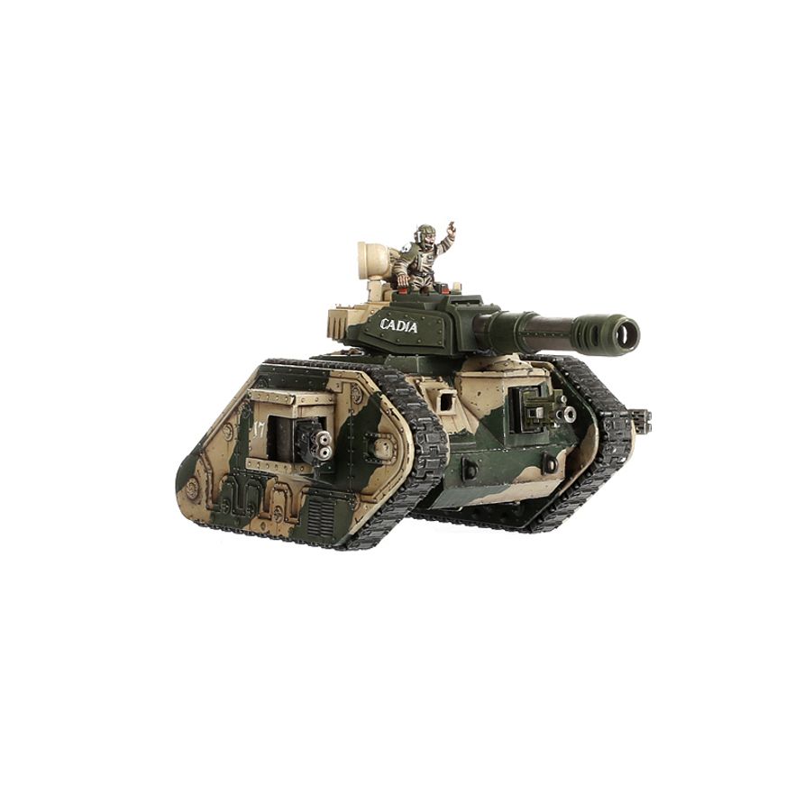 Leman Russ Battle Tank assembled and painted miniature
