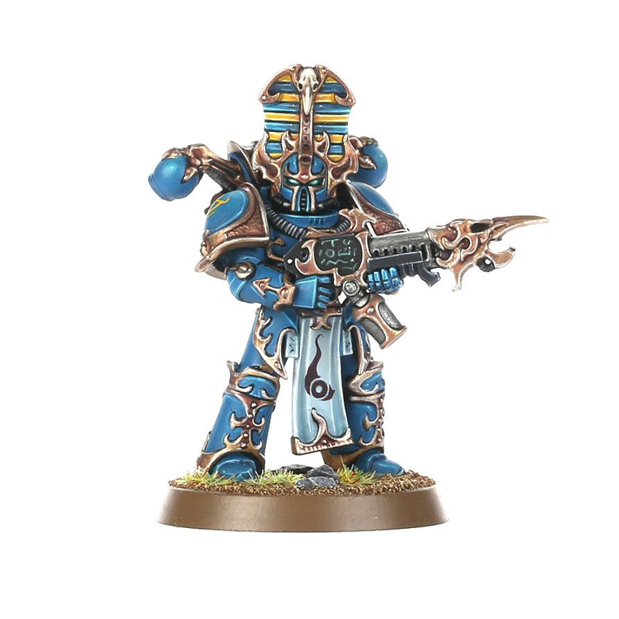 Rubric Marines assembled miniature painted