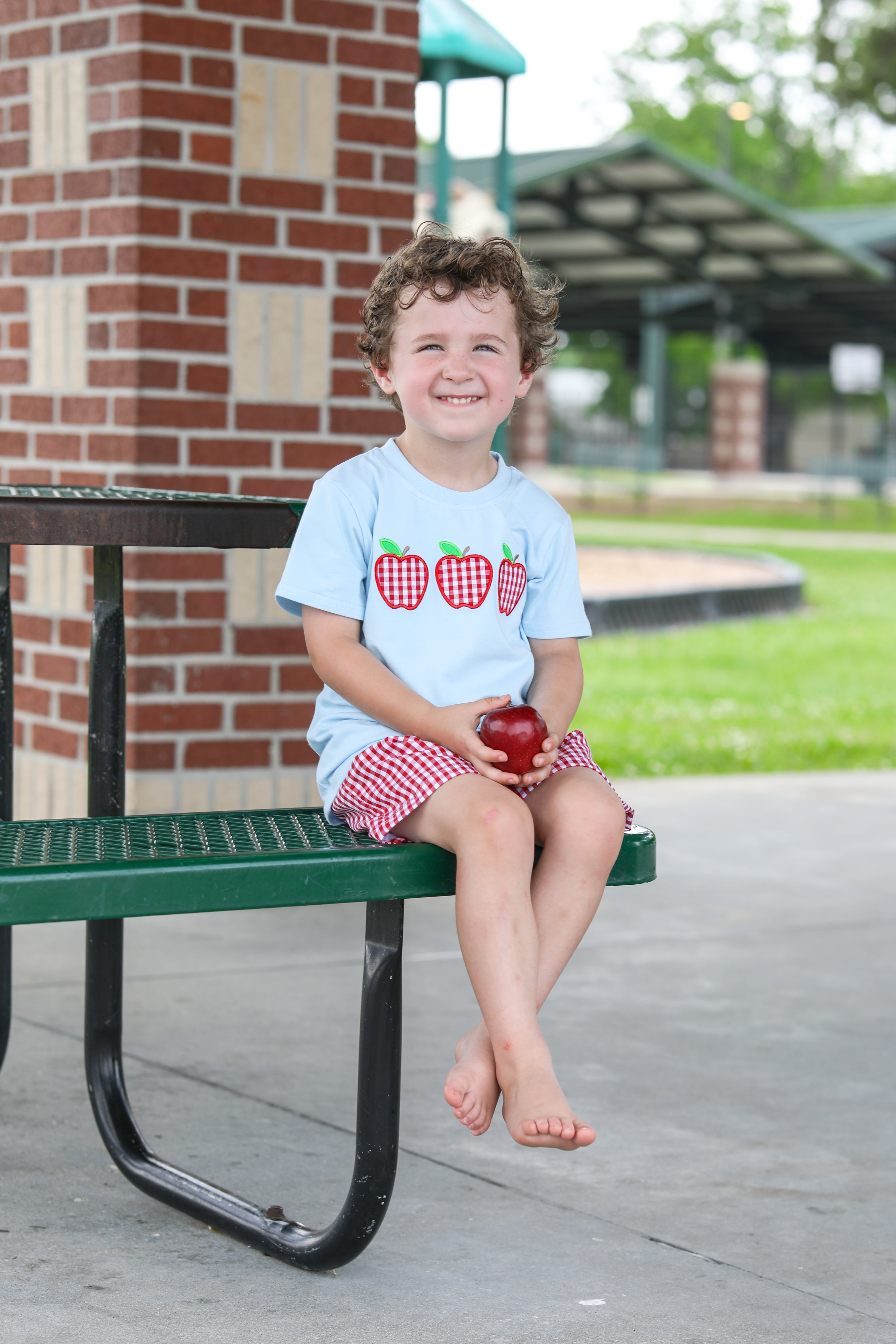 Boy back to school clothing