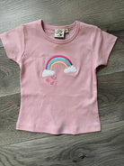 Pink Tee-Rainbow by Luigi Kids