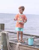 Fish Trio Short Set by Trotter Street Kids