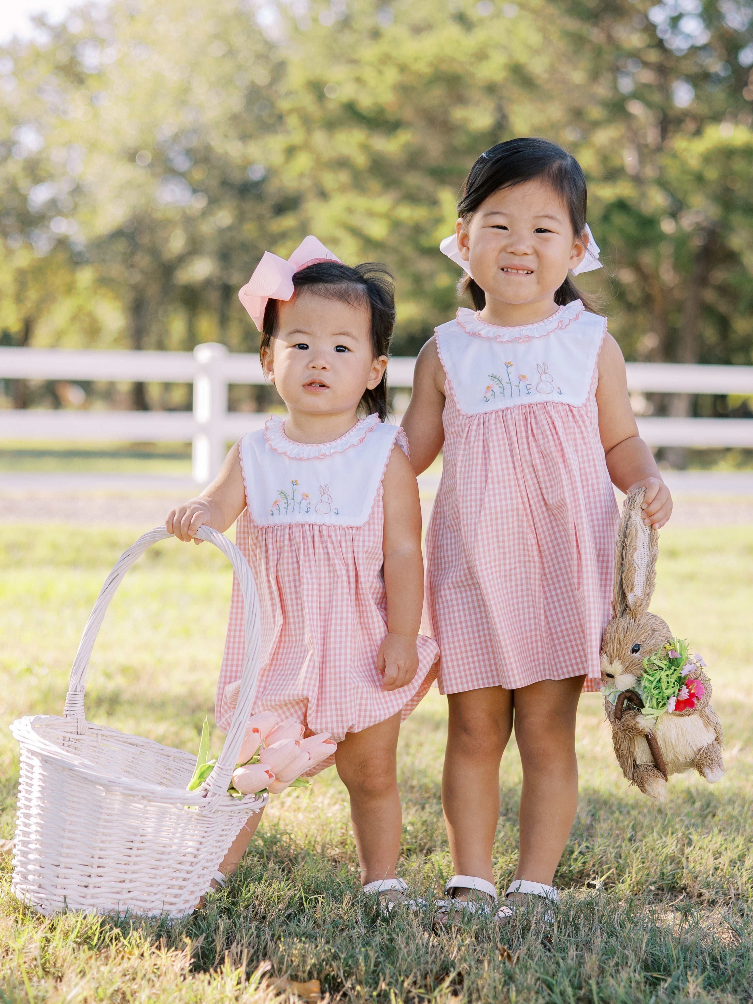 Easter sister match outfits