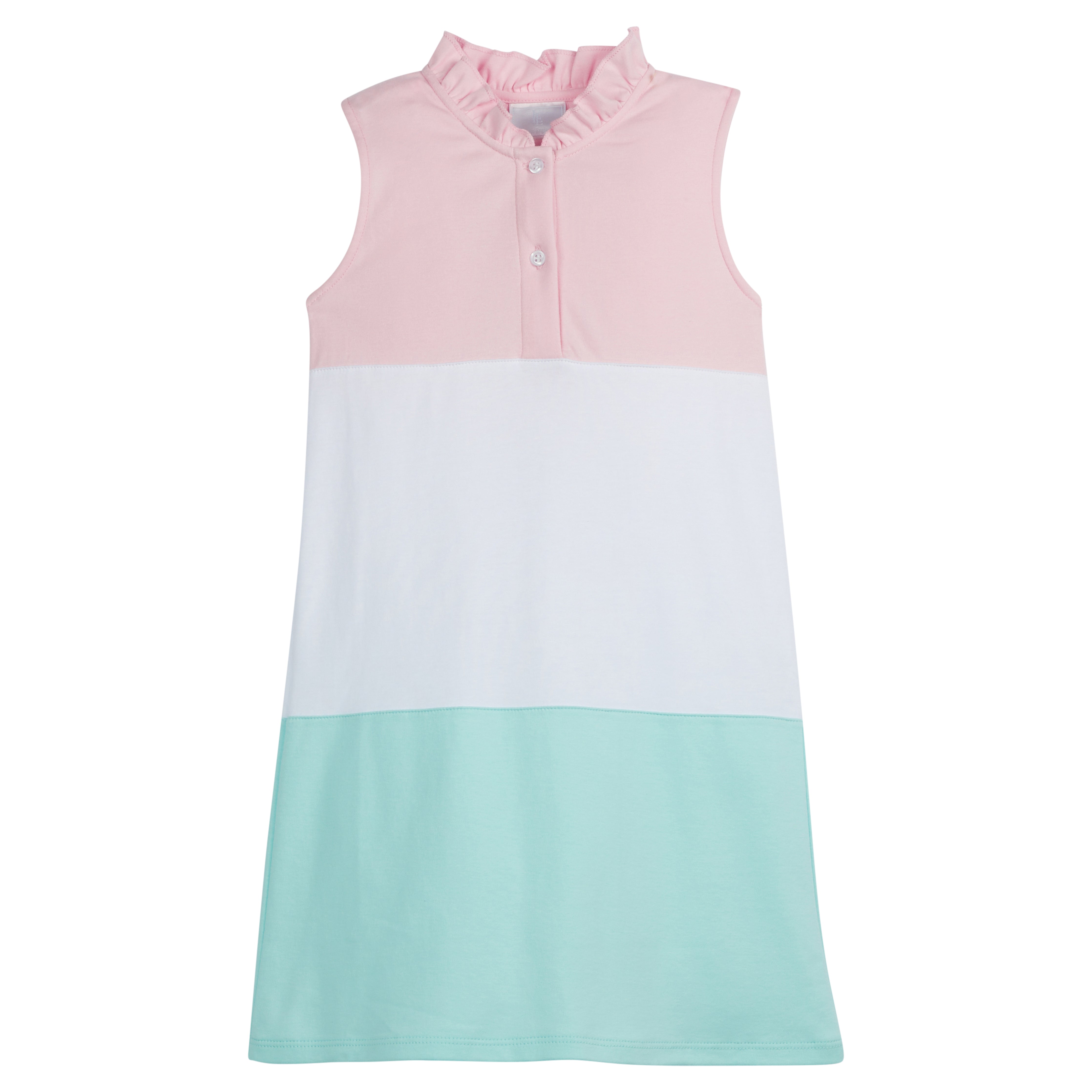 Colorblock Hastings Polo Dress -Pink by Little English 6 Colorblock Hastings Polo Dress -Pink by Little English 6