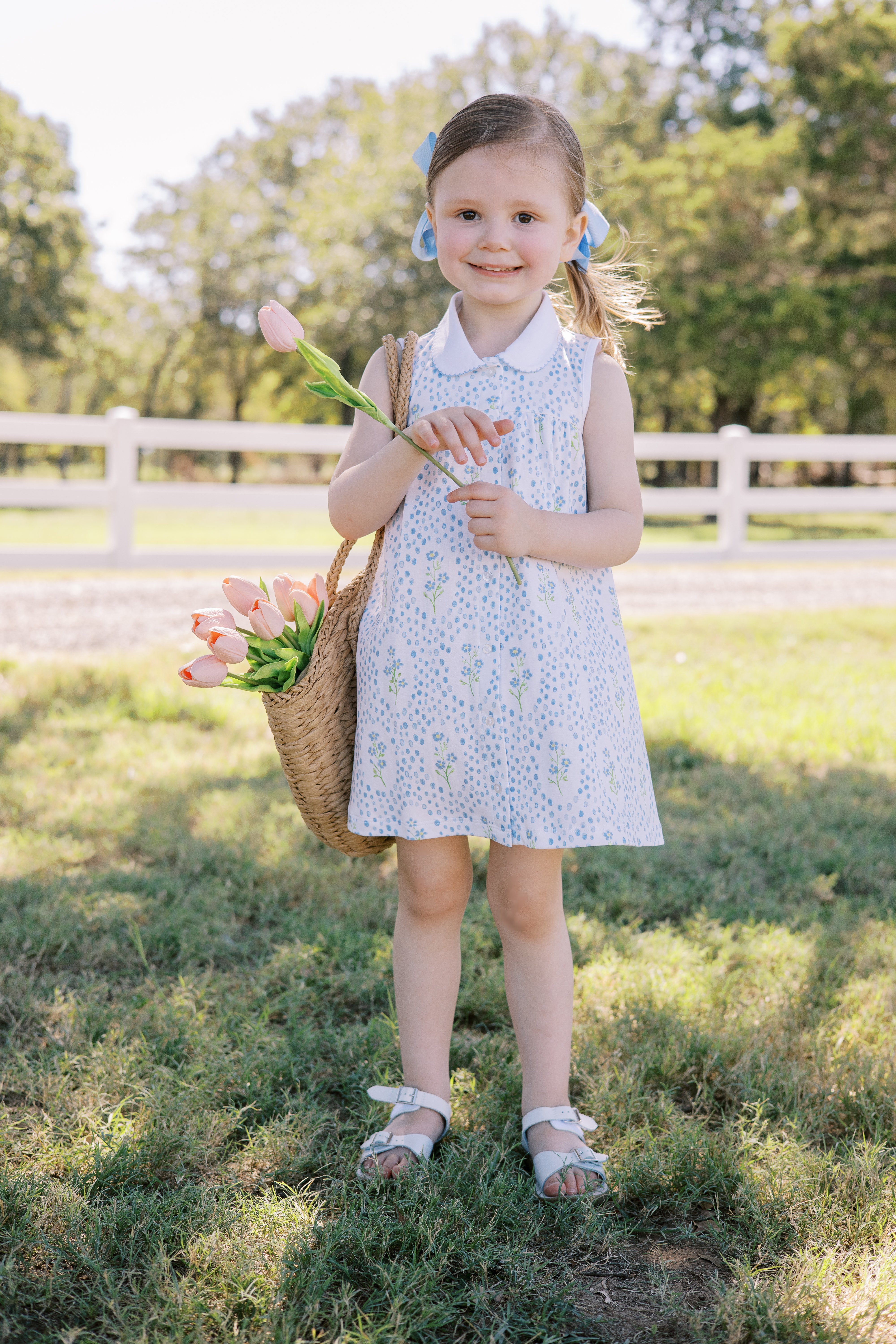 Forget Me Not Dress By The Proper Peony – Cute As Buttons