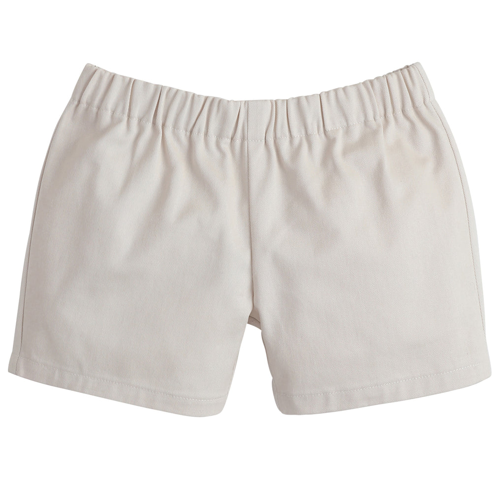 Basic Shorts-Pebble Twill by Little English