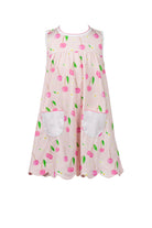 Proper Peony -Cherry Toddler girl dress