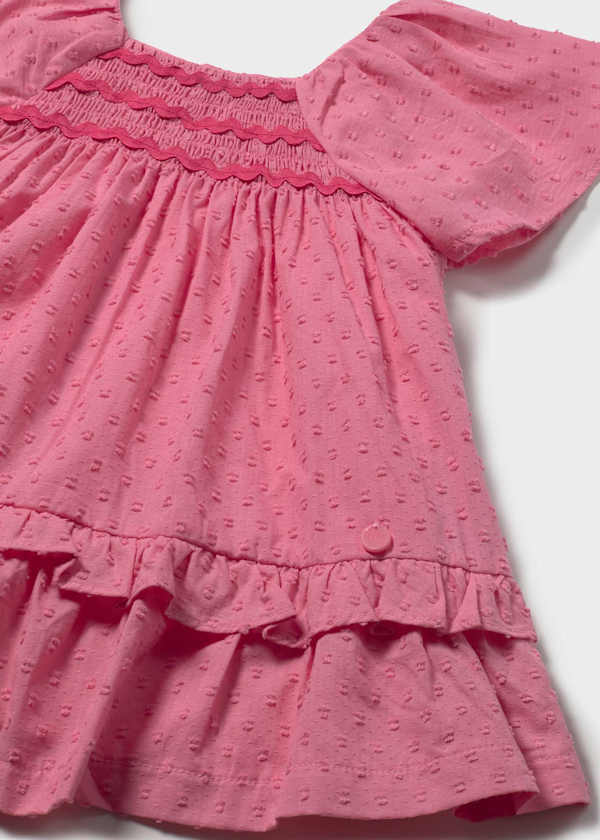 swiss dot toddler girl dress