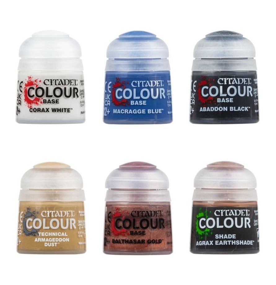 Citadel  Paints included in box