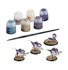 Citadel Paints and Brush Included with Tyranids Starter Set
