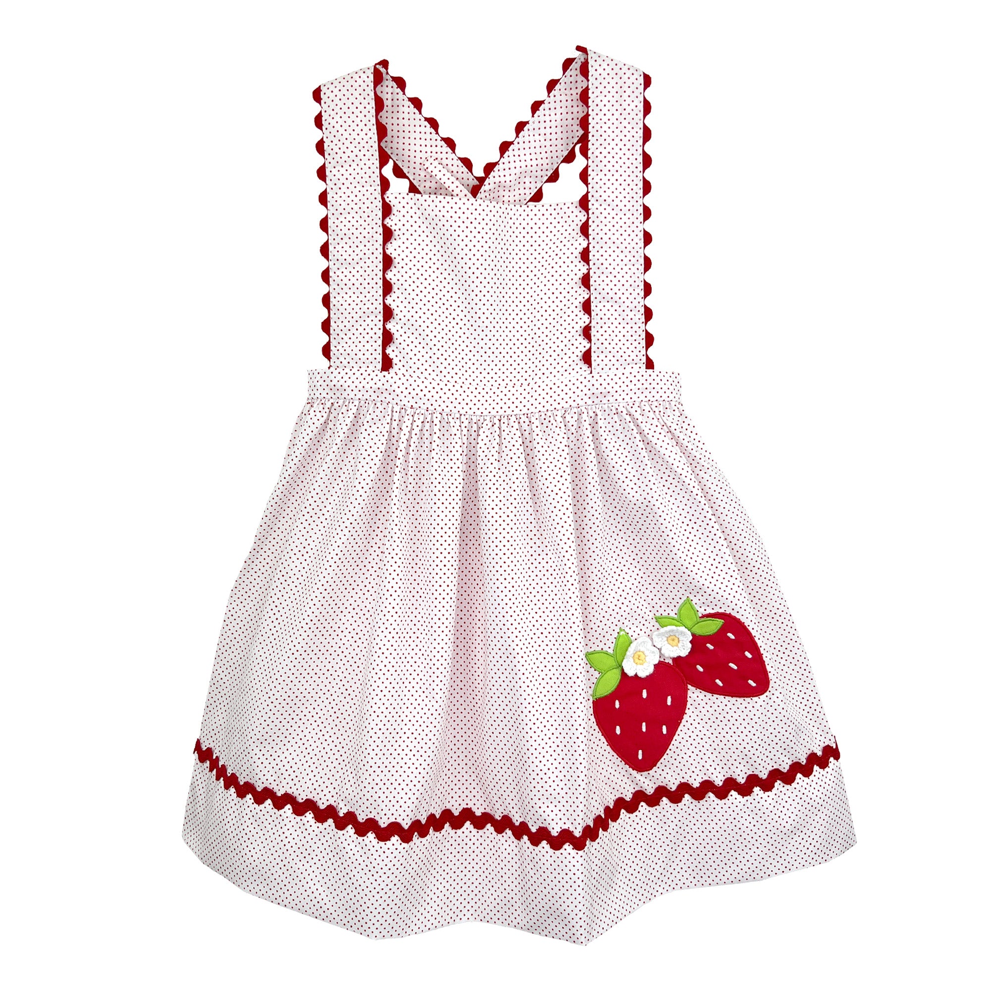 Strawberry Toddler Girl Dress