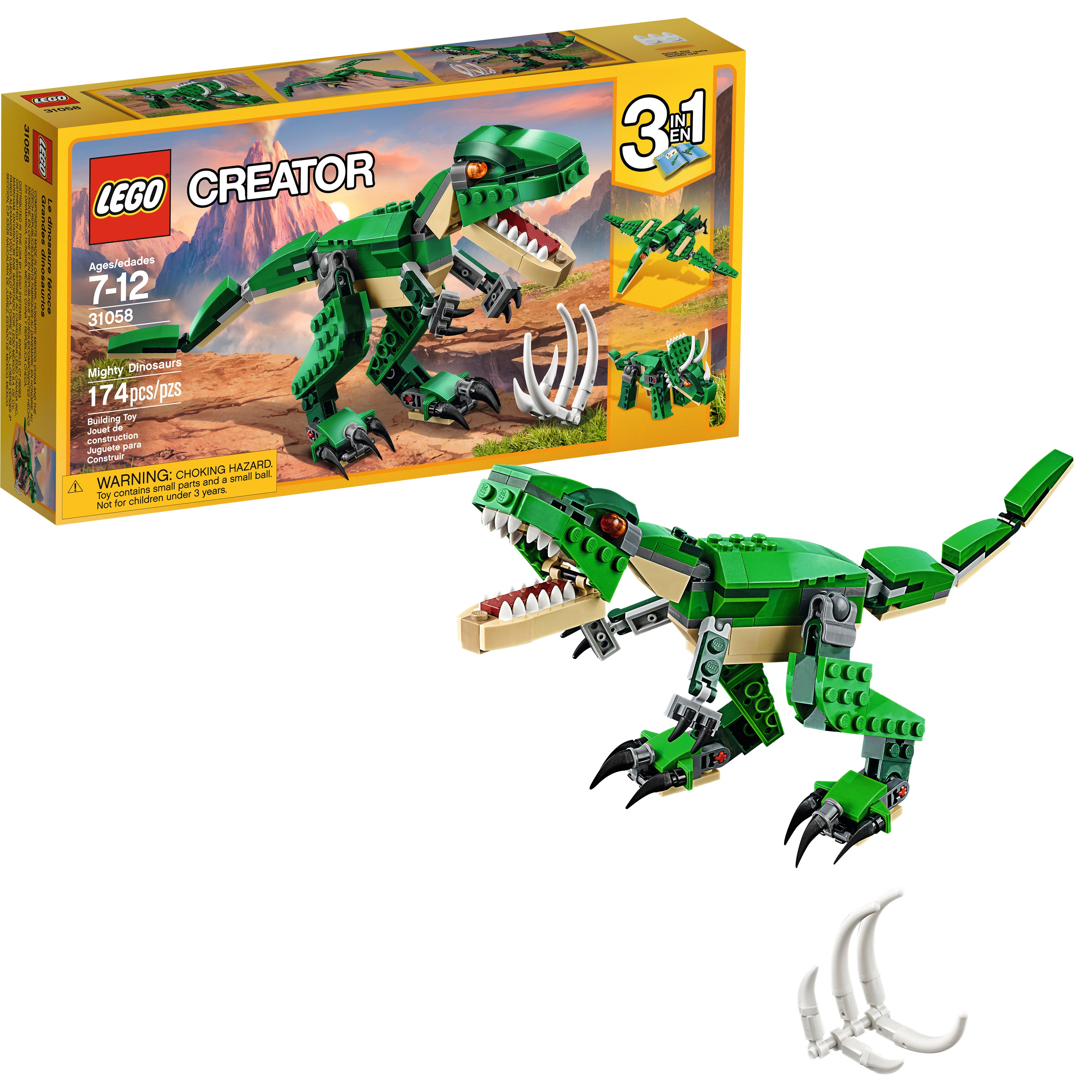 LEGO Mighty Dinosaurs 31058 | Creator 3-in-1