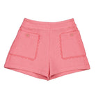 Mayoral girls pink ric rac pocket summer shorts